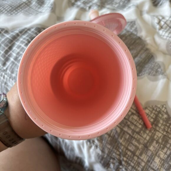 Starbucks 2022 Pink Lemonade Soft Touch Studded Cold Cup Tumbler 24oz - Picture 4 of 4